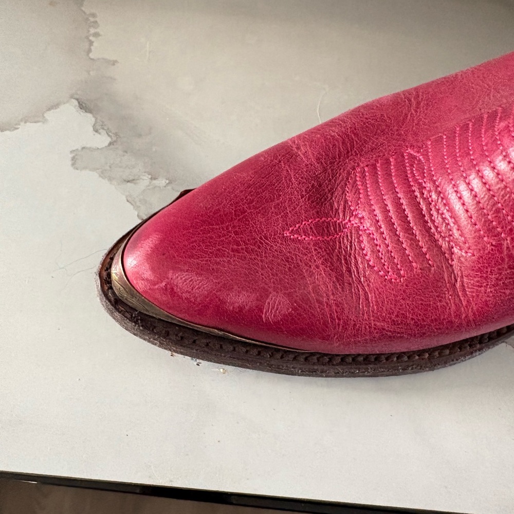 Idyllwind Pink Ankle Boots - Picture 4 of 6